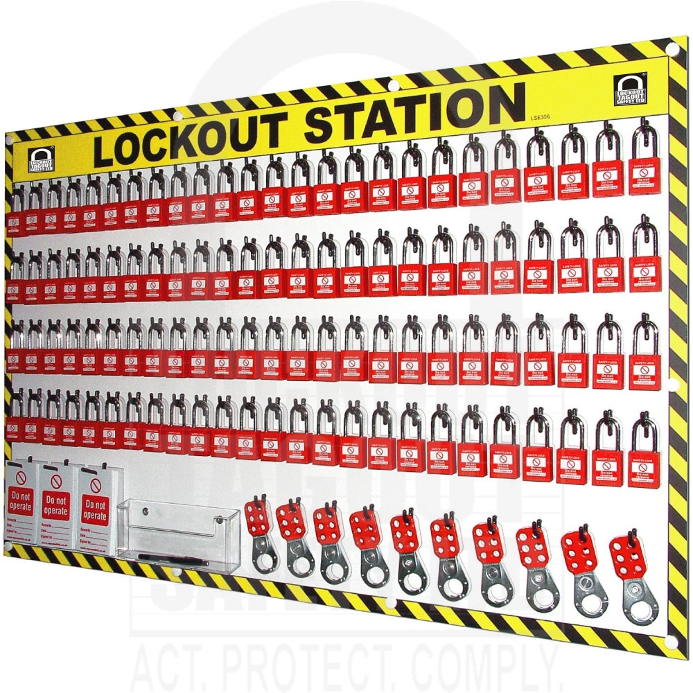 100 Capacity Shadowed Lockout Station 100 Capacity Shadowed Lockout Station